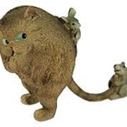 Фигурка декоративная “Кот и мышка“ 17*7*13см. 22761 фотография