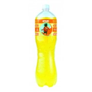 Напиток с соком и витаминами Ирбис Аромат ананаса, газированный, 1,5 л., ПЭТ (6 шт. в упаковке)