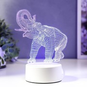 Светильник 'Слон' LED RGB от сети