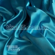 Ткань Стрейч Тафта атлас ( голубой ) 3699