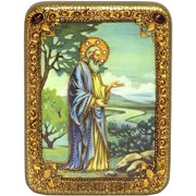 Подарочная икона Святой праотец Адам на мореном дубе фотография