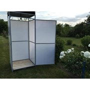 Душ для дачи с тамбуром и без. ВсеТеплицы арт.51 фото