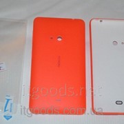 Крышка задняя оранжевая для Nokia Lumia 625 + ПЛЕНКА В ПОДАРОК 3117