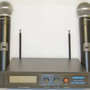 Shure SM58-III 2 микрофона радио shure sm-58iii