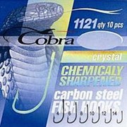 Крючки Cobra CRYSTAL серия 1121NSB размер 012 10 штук фотография