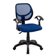Офисный стул CF-0095 - синий фотография