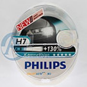 Лампа 12V H7 +130% PHILIPS X-TREME VISION PLUS комплект фотография