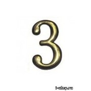 Цифра для улья пластмассовая “3“ фото