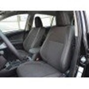 Чехлы на сиденья автомобиля Hyundai Accent 4 11- хетчбек (MW Brothers премиум) фото