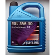 Моторное масло Alpine RSL 5W40 фото