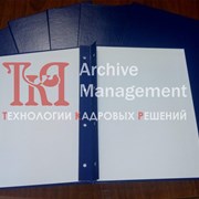 Изготовление архивных и адресных папок на заказ фото