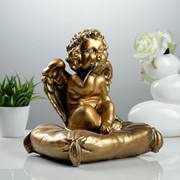 Фигура “Ангел на подушке поцелуй“ 26х20х20см фото