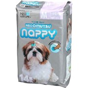 Подгузники для домашних животных Neoomutsu Nappy размер М на вес 5-8 кг 14 шт фотография