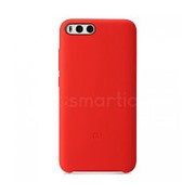 Защитный силиконовый кейс для Xiaomi Mi6 Красный (Оригинальный) фото