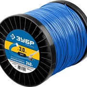 ЗУБР Леска для триммера КРУГ 3.0 мм 240 м ЗУБР Профессионал 71015-3.0 фото