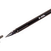 Ручка гелевая Berlingo "X-Gel" чёрная, 0.5 мм., тониров. корп., CGp_50120