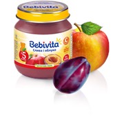 Пюре Bebivita 100г Слива яблоко фото