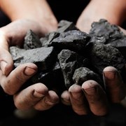 Каменный уголь в мешках по 50 кг .