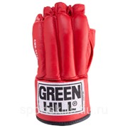 Перчатки снарядные ROYAL CMR-2076, шингарты, кожа, красные фото