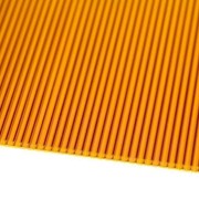 Сотовый поликарбонат Sellex Comfort | 10 мм | 2,1х6 (12) м | оранжевый фотография