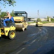 Строительство автострад, дорог, взлетно-посадочных полос фотография