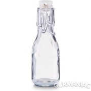 Бутылка с пластиковой крышкой и зажимом ZELLER 100 мл (19710)