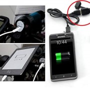 Велосипедное динамо и зарядное устройство с аккумулятором и USB разъемом, 1389. фото