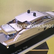 Модель скоростной яхты Pershing 72