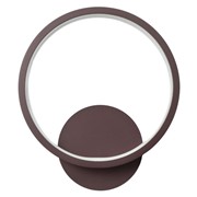 Бра 1480/1 LED 16Вт 4000К 24х24 см кофе 22х24 см фото