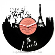 Часы настенные Париж Город Любви 01 BL 30 фотография
