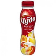 Йогурт питьевой ЧУДО Персик-абрикос, 290 г фото