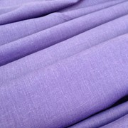 Фиолетовая льняная ткань 150ш.185пл. фото