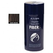 HAirSpa HAirSpa Волокна кератиновые темно-коричневые (Keratin System / Hair Building Fibers Dark Brown) HS91 28 г фото