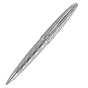 Waterman Шариковая ручка Waterman Carene Essential Silver ST, толщина линии M, серебро Цвет корпуса Серебристый