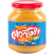 Арахисовая паста Montiy, классическая, 320 грамм Без сахара стеклянная баночка