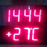 Электронные уличные часы-термометр «Standing СSN»