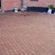 Тротуарная плитка коричневая фото