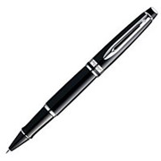 Waterman Ручка-роллер Waterman Expert 3 Black CT, толщина линии F, палладий Цвет корпуса Черно-серебристый фото