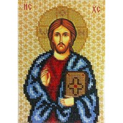 Икона “Господь Вседержитель“,I-101-3 вышитая бисером фото