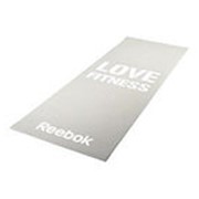 Тренировочный коврик Reebok для фитнеса тонкий Love(серый) Арт. RAMT-11024GRL фото