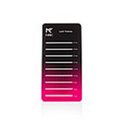 Планшет для ресниц черного цвета с графическим узором МАК фото