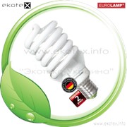 Энергосберегающая лампа T5 Spiral 80W 6500K E40 фото