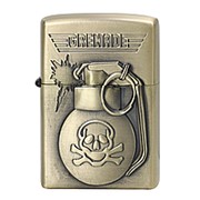 Зажигалка бензиновая тип zippo JianTai " Grenade Jolly"