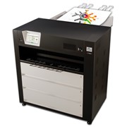 Широкоформатный копир принтер сканер KIP 7800 полноцветного и черно-белого копирования, печати и сканирования фото