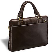 Деловая сумка SLIM-формата BRIALDI Ostin (Остин) brown фото
