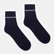 Носки детские махровые, цвет синий, размер 18-20 фото