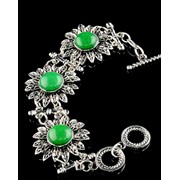 020990 Браслет Хризопраз 18 см. фото