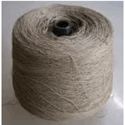 Текстильная пряжа из конопляного волокна фотография