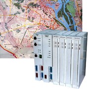 Комплект аппаратуры управления мнемосхемой карты города РЕ2008
