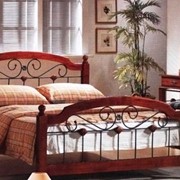 Кованая кровать 180*200 (деревянная)